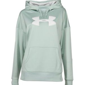 Under Armour mint green sweatshirt